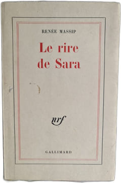 Le rire de Sara. Renée Massip
