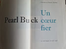 Un cœur fier. Pearl Buck