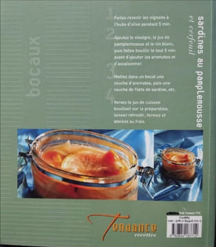 cuisine en bocaux. Mourton Guillaume André Patrick Chaumeton Hervé
