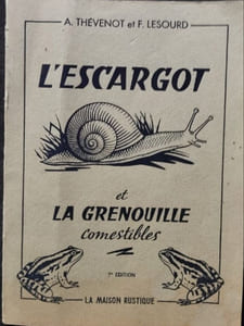 L'escargot et la grenouille comestibles