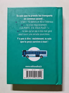Tu sais que tu prends les transports en commun quand