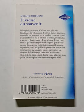 L'ivresse du souvenir. Melanie Milburne