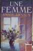 Une femme. Annie Ernaux