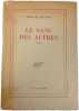 Le Sang des autres. Simone De Beauvoir
