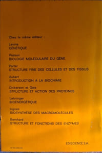 Éléments de bioénergétique