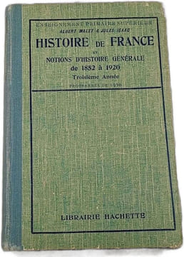 Histoire de france et notions d'histoire générale de 1852 à 1920 troisième année (nouveaux programmes de 1920). Albert Malet & Jules Isaac
