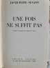 Une fois ne suffit pas. Jacqueline Susann