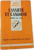 L'anxi&eacute;t&eacute; et l'angoisse. Andr&eacute; Le Gall