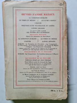 La Condition humaine. ANDRÉ MALRAUX
