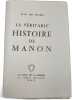 La v&eacute;ritable histoire de Manon. Jean des Roches
