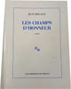 Les champs d'honneur. JEAN ROUAUD