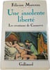 Une insolente libert&eacute;. F&eacute;licien Marceau