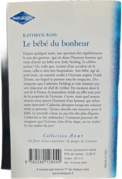Le bébé du bonheur. KATHRYN ROSS