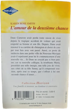 L'amour de la deuxième chance. KAREN ROSE SMITH