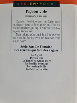 Pigeon vole. Dominique Buisset