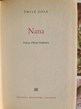 Nana. Émile Zola