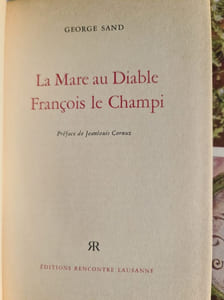 La Mare au DiableFrançois le Champi