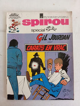 Spirou spécial "Gil Jourdan dans Carats en vrac"/n° 1677 / Juin 1970. Franquin Maurice Tillieux
