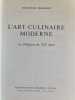 L'Art culinaire moderne. Pellaprat