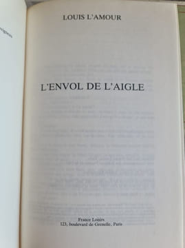 L'envol de l'aigle. Louis L'Amour