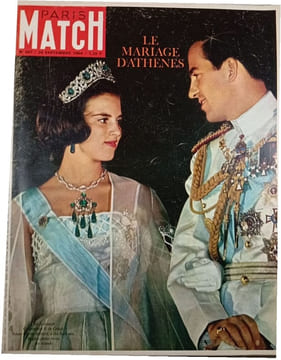 Paris Match n°807 - Le mariage d'Athènes. undefined