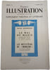 France Illustration n&deg;79 Le Monde Illustr&eacute; Suppl&eacute;ment Th&eacute;&acirc;tral et Litt&eacute;raire. 