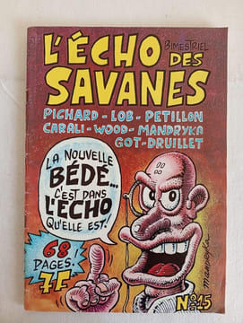 L'écho des savanes / n°15 / Octobre / Novembre 1975. Pichard - Lob - Petillon - Carali - Wood - Mandryka - Got-Druillet