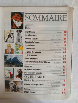Pilote /n°105 / Février 1985. Veyron Régis Franc Gibrat Bilal Palacios Ribera