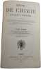 Le&ccedil;ons de chimie appliqu&eacute;e &agrave; l'industrie - Troisi&egrave;me &eacute;dition. Paul Poir&eacute;