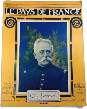 Le Pays de France n°56. G. Sarrail