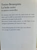 La bo&icirc;te noire et autres nouvelles. Tonino Benacquista
