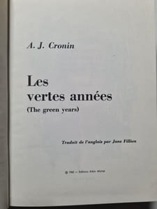 Les vertes années