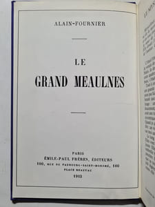 Le Grand Meaulnes