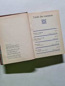 Sélection du Reader's Digest S.A 1974: "Graine d'Ortie" de Paul Wagner / "Une Idée en Or" de Yves Barrec / "NUNAGA" de Duncan Pryde / "La Tour" de ...