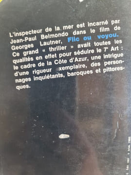Flic ou voyou : L'inspecteur de la mer. Michel Grisolia