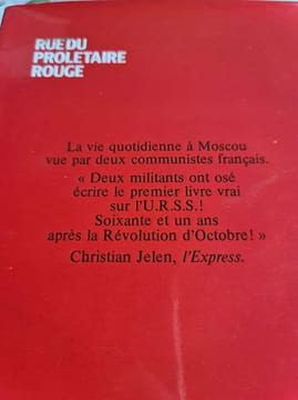 Rue du prolétaire rouge. Tina et Jean Kehayan