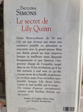 Le secret de Lily Quinn. Paullina Simons