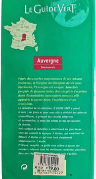 Le Guide Vert Auvergne Bourbonnais. undefined