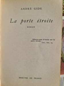 La porte étroite