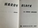 Harry Black. David Walker