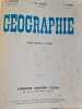 G&eacute;ographie. V. Chagny  M. Cabau  J. Forez
