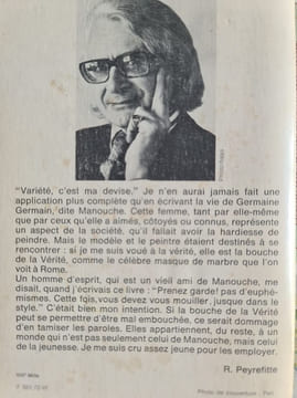 Manouche. Roger Peyrefitte