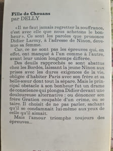 Fille de Chouans