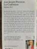 Les confessoes livres I &agrave; IV. Jean Jacques Rousseau