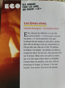 Les âmes vives