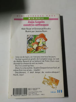 Jojo Lapin contre-attaque. ALAIN ROYER EMMANUEL BAUDRY