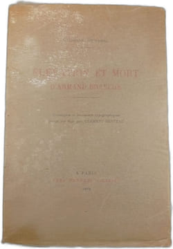 Élévation et mort d'Armand Branche. Georges Duhamel