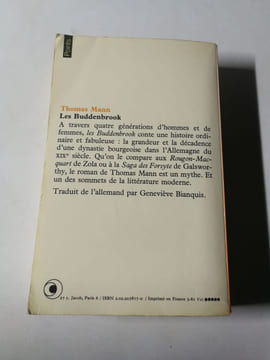Les Buddenbrook. Thomas Mann