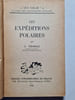 Les exp&eacute;ditions polaires. A. Thomazi