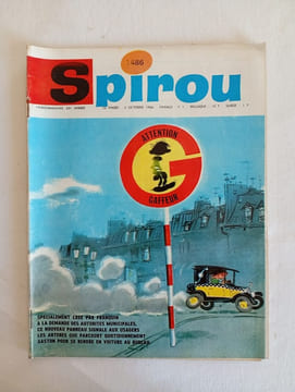 Spirou / N°1486 / 6 octobre 1966. Franquin